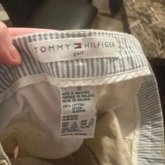Tommy Hilfiger Golf women's khaki shorts size 10 - Picture 6 of 7